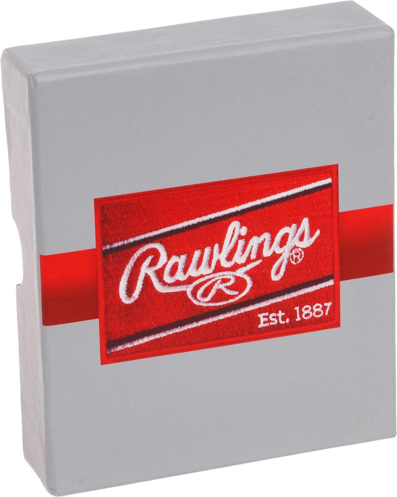 Rawlings Mens Tanned-leather Baseball Stitch Embroidered Wallet - (Dark Brown) - Image 5